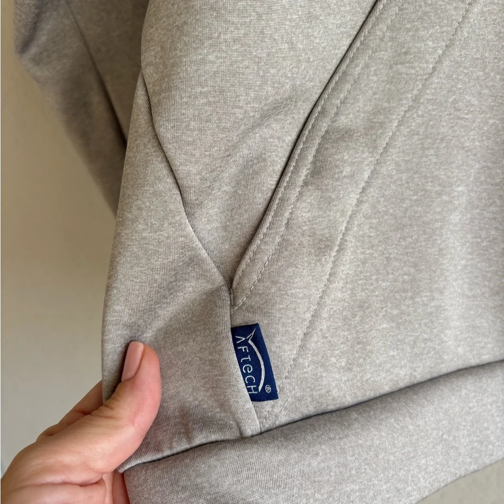 AFTCO Light Gray Pullover Hoodie - Picture 3 of 7